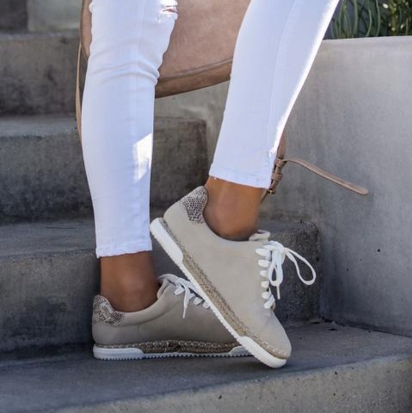 lo_dellboutique Shoes - LAST FEW⭐ Lace up Espadrille Sneaker